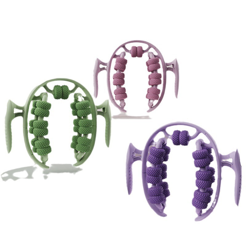 Bacak, Kol ve Bel İçin 360° Çok Bölgeli Zayıflatıcı Masaj Halkası