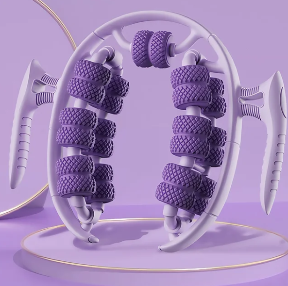 Bacak, Kol ve Bel İçin 360° Çok Bölgeli Zayıflatıcı Masaj Halkası